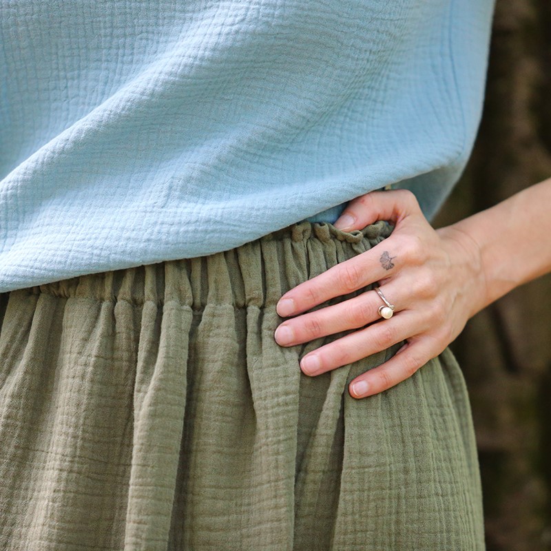 Długa muślinowa spódnica "Martyna"