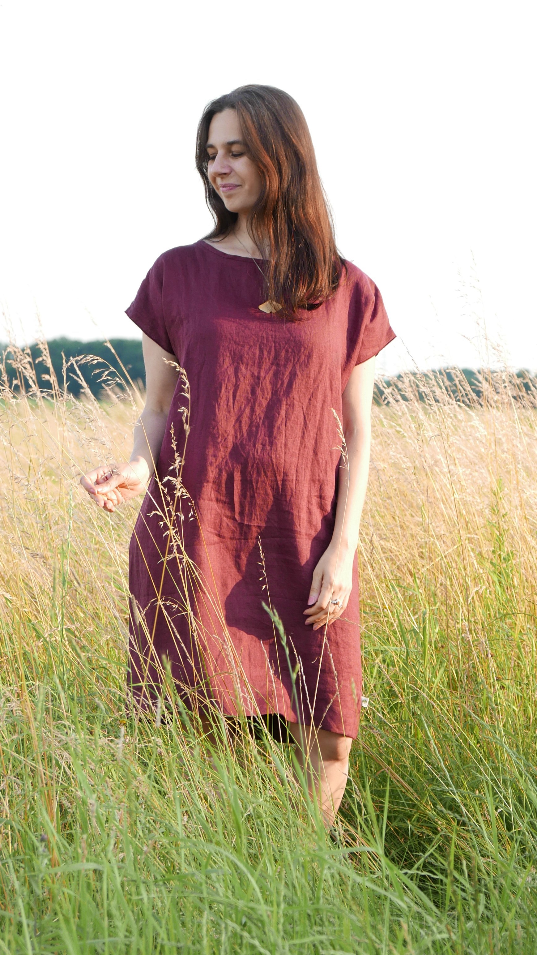 Lniana sukienka "Alina"