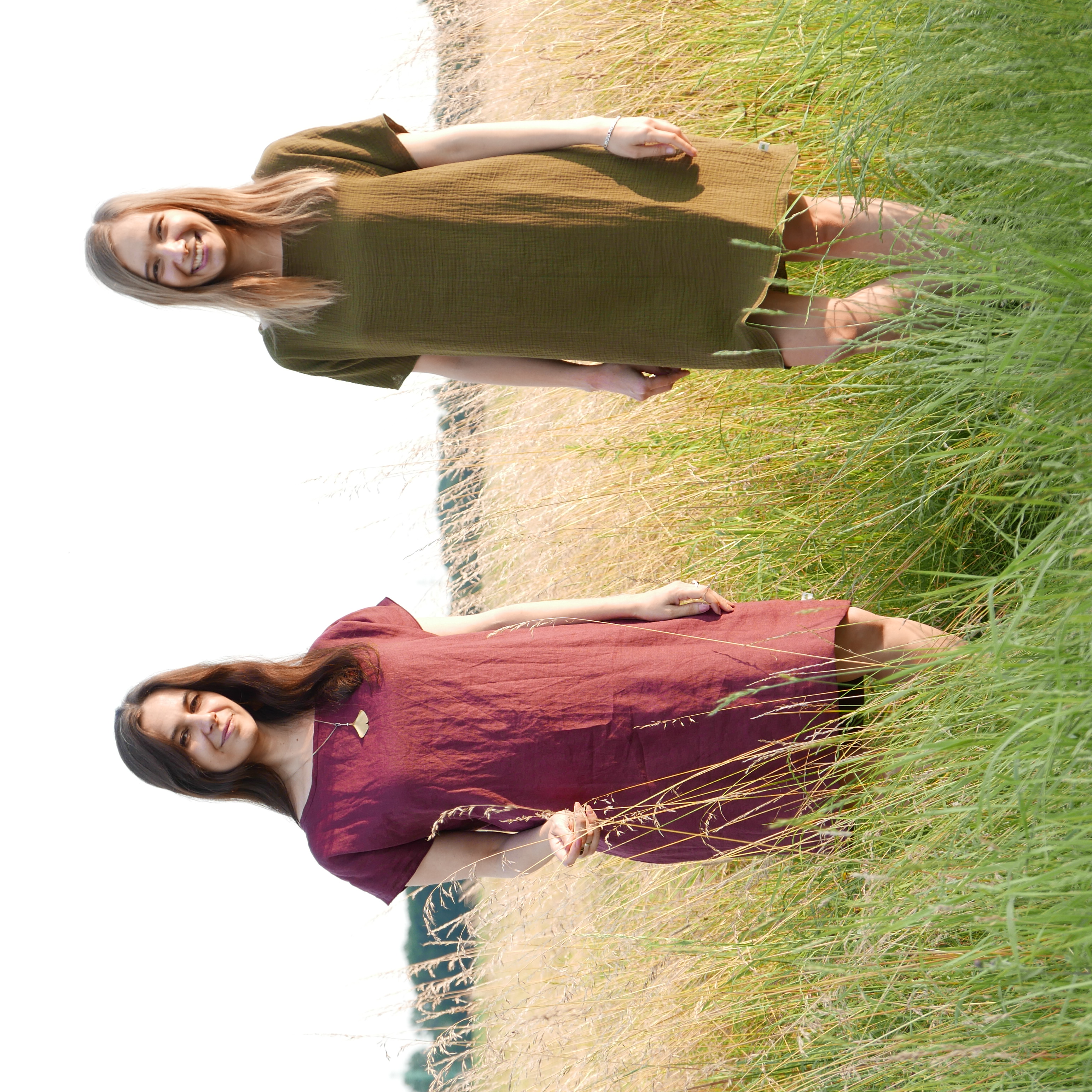 Lniana sukienka "Alina"