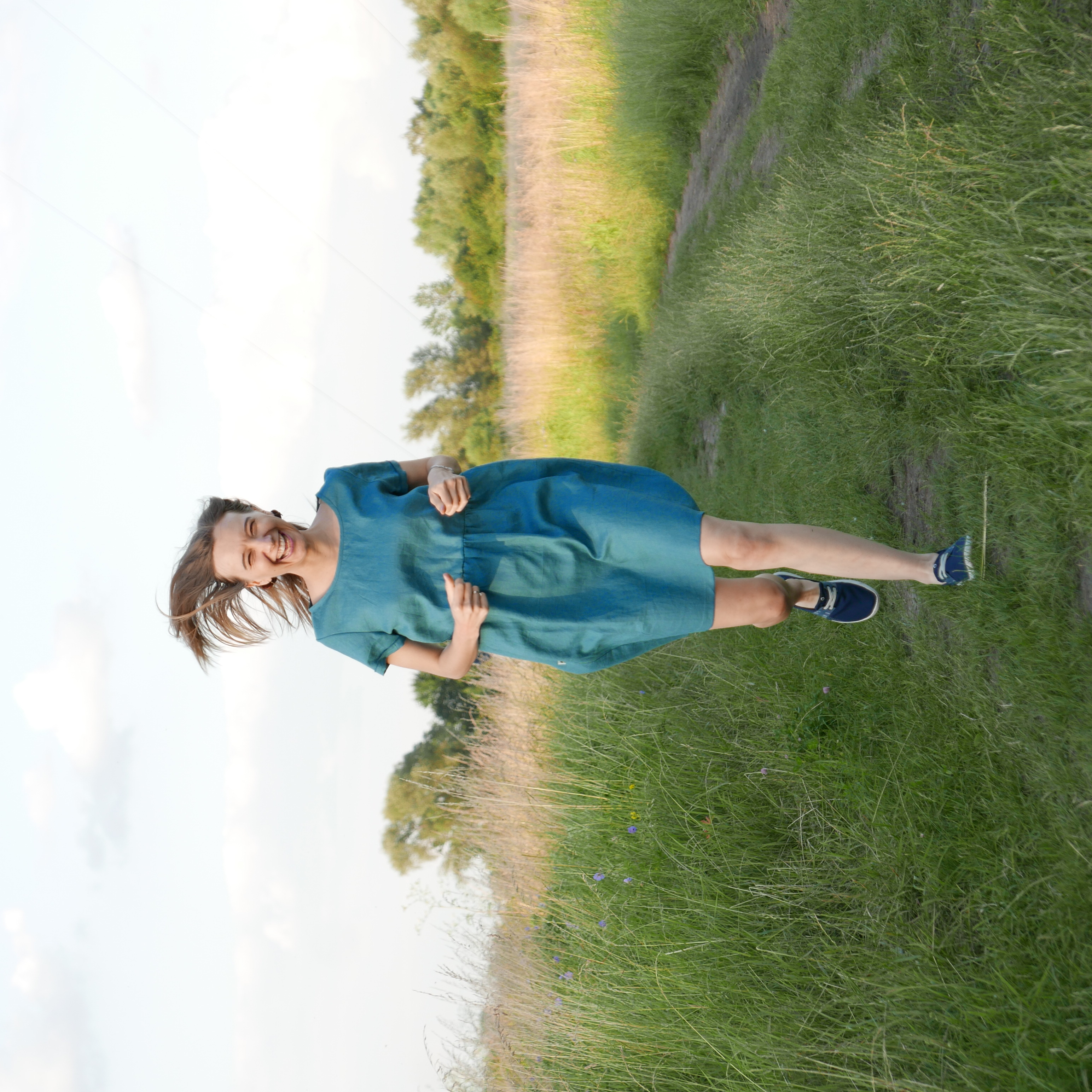 Lniana sukienka "Nina"