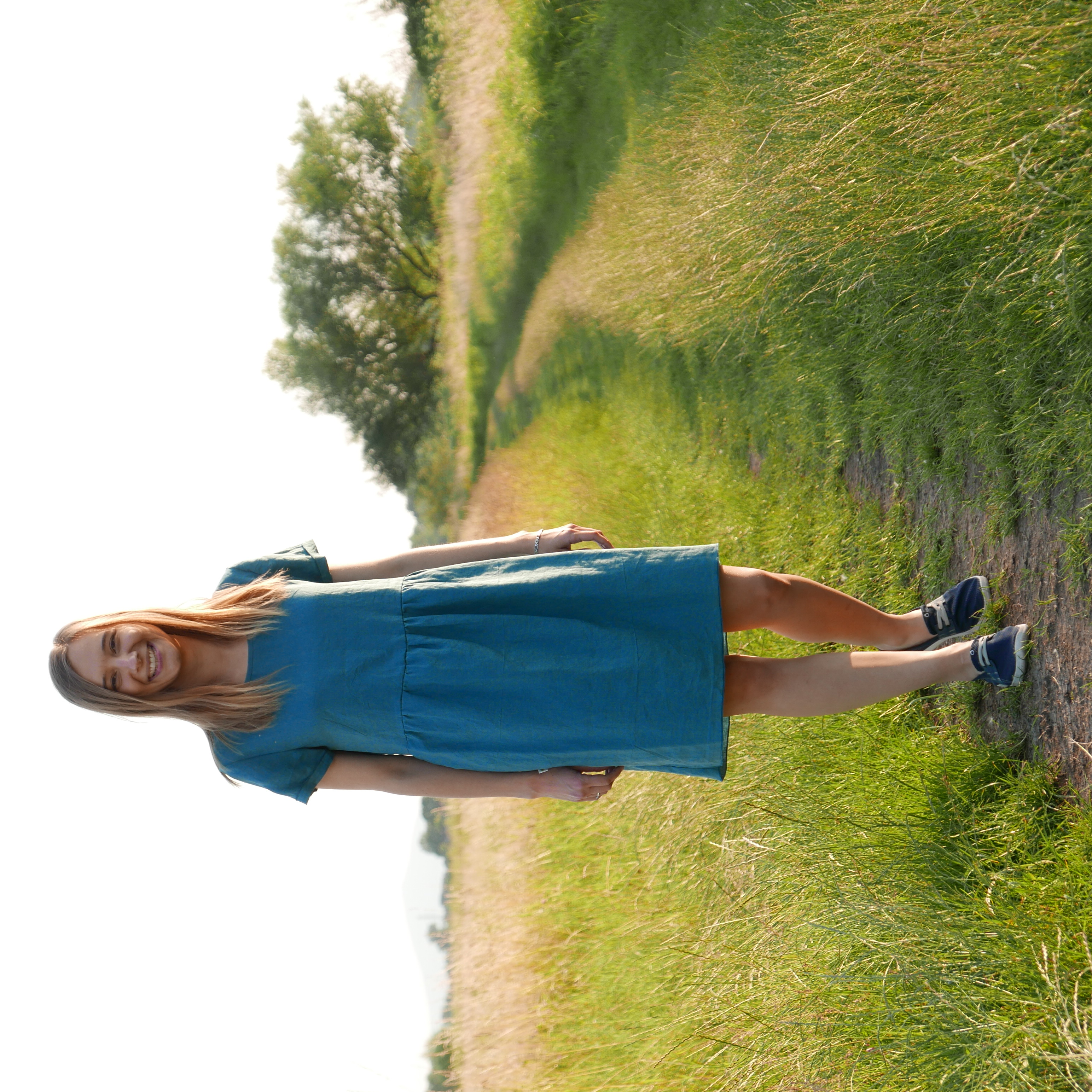 Lniana sukienka "Nina"