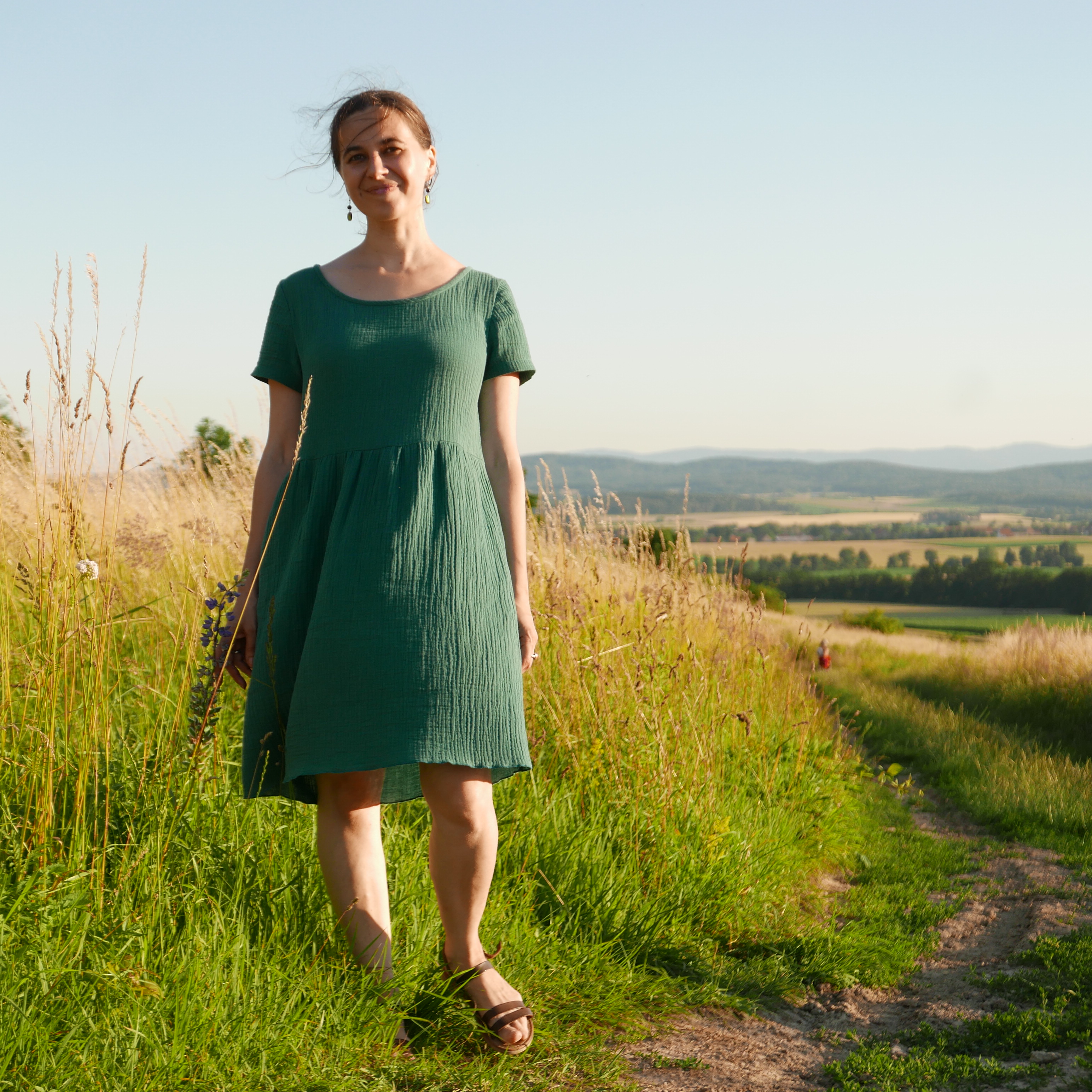 Muślinowa sukienka "Nina"