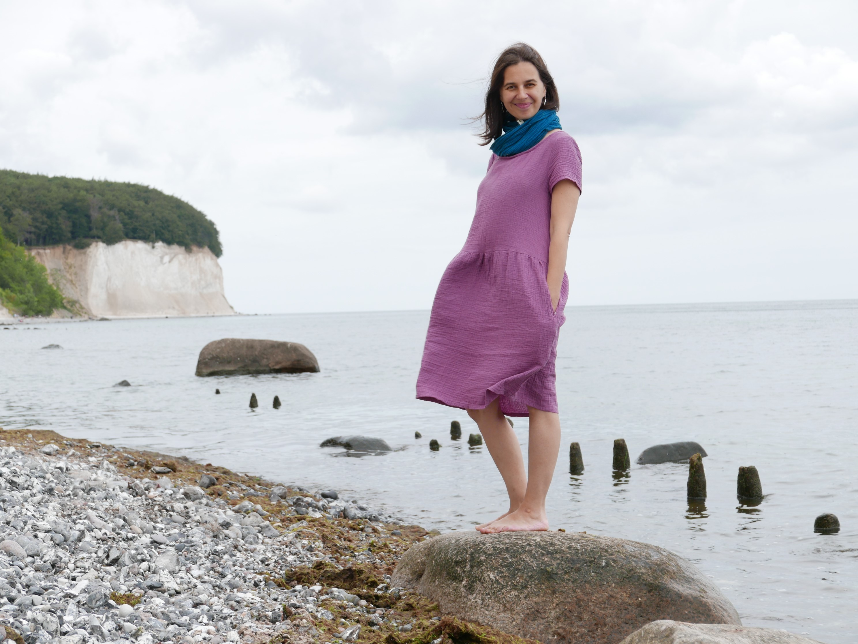 Muślinowa sukienka "Nina"