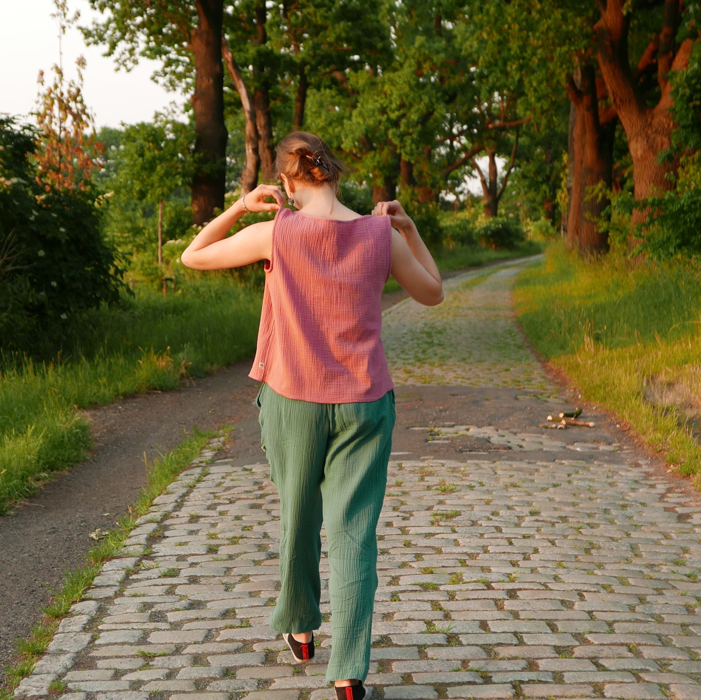 Muślinowe spodnie "Jan"