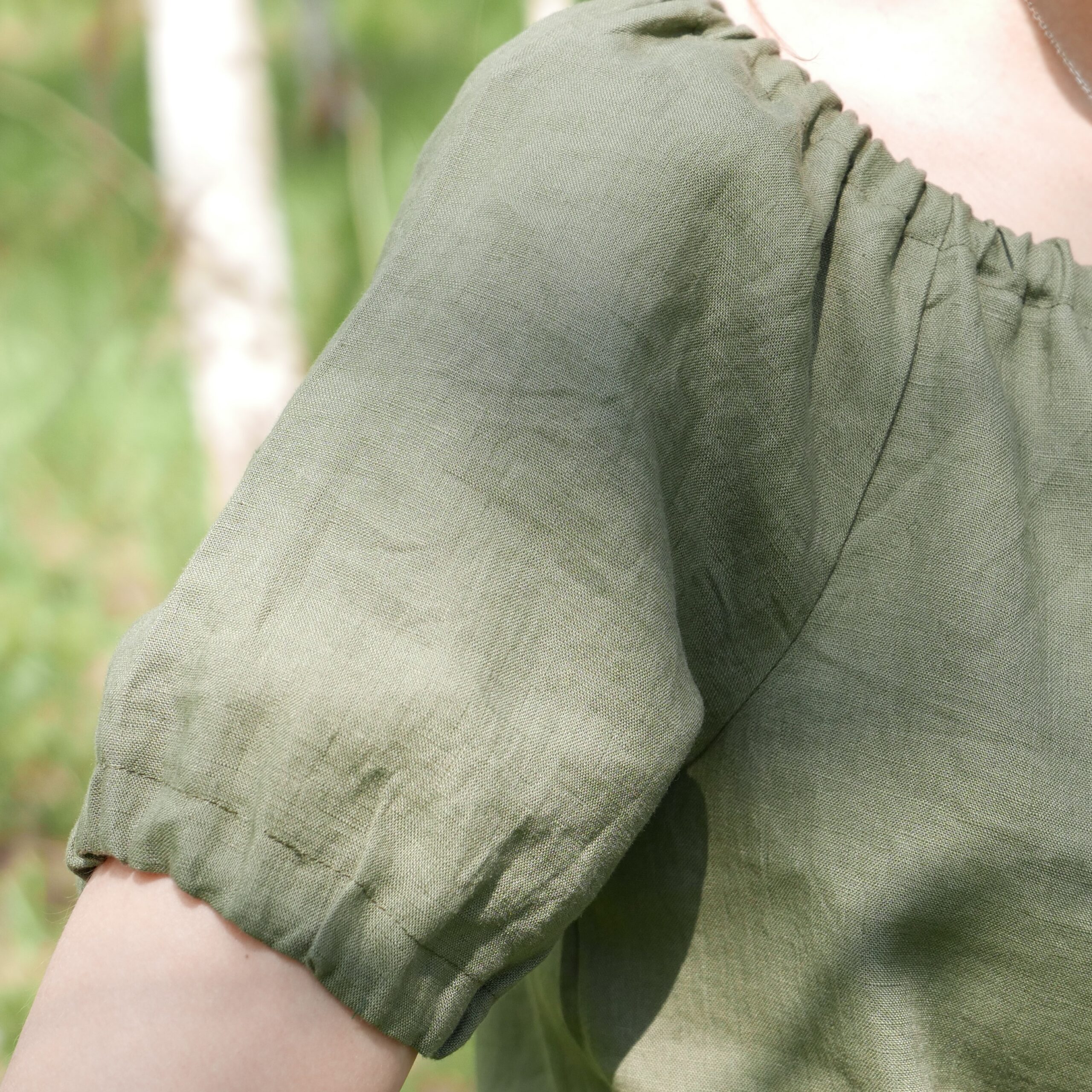 Lniana sukienka "Bożenka"