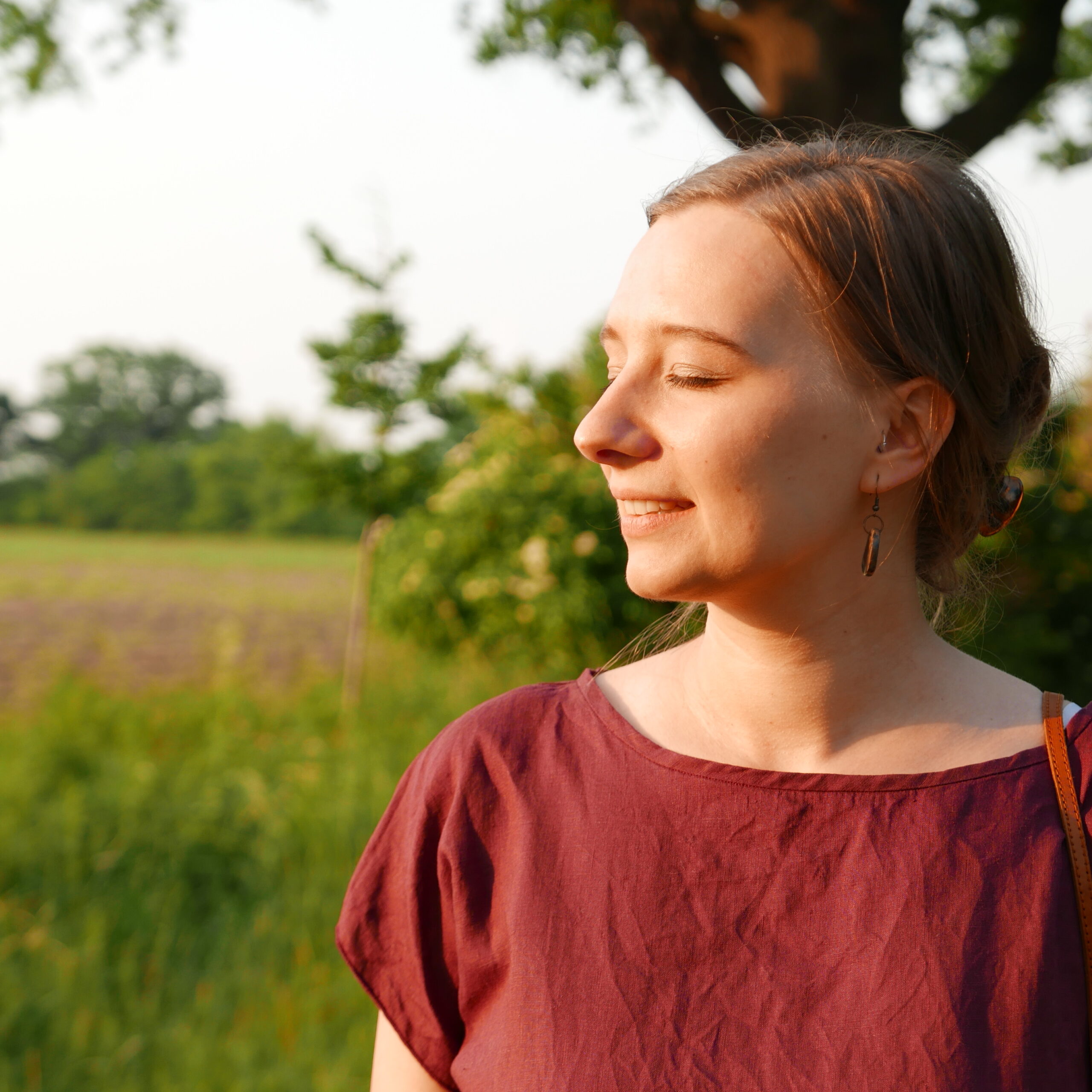 Lniana sukienka "Alina"