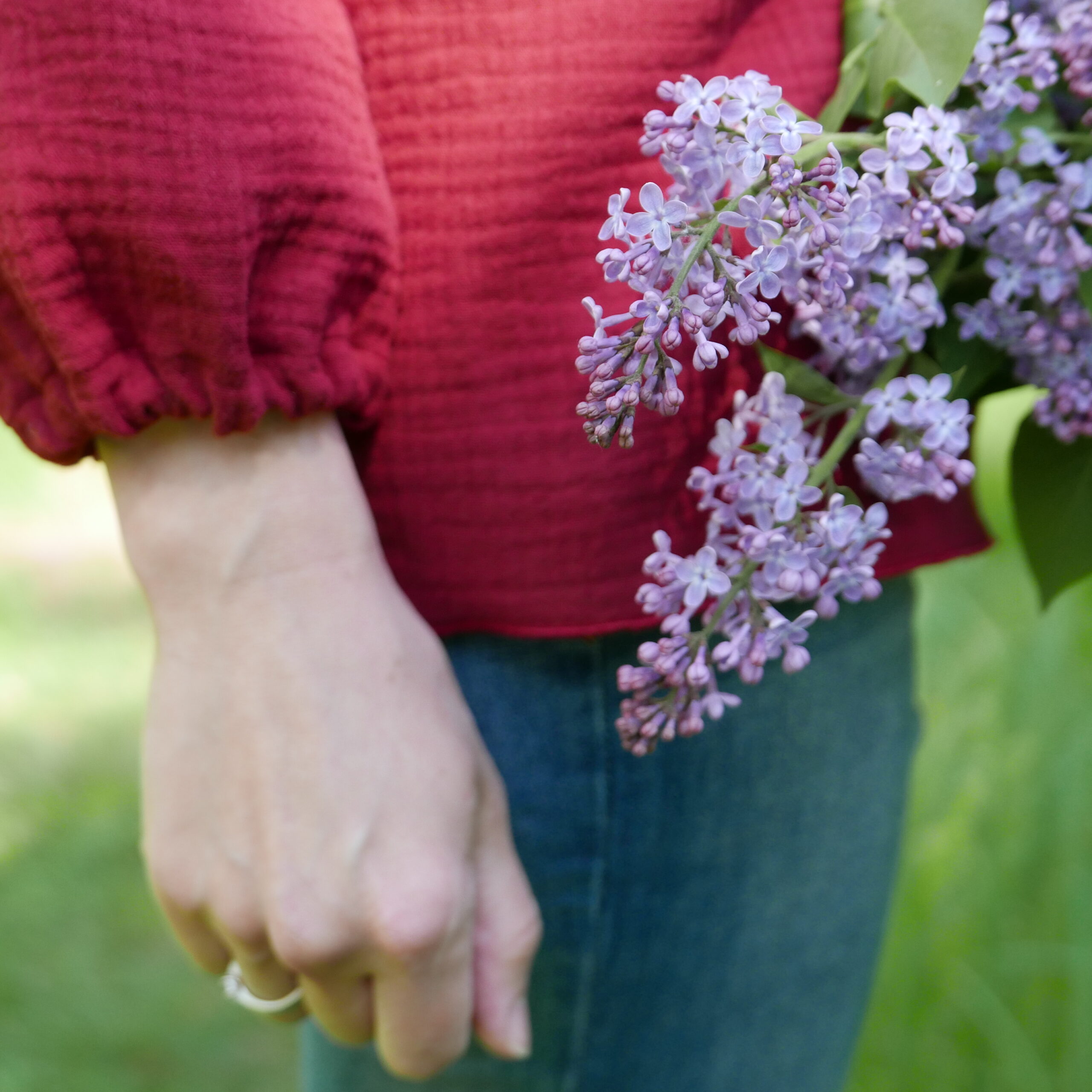 Muślinowa bluzka "Bożena"