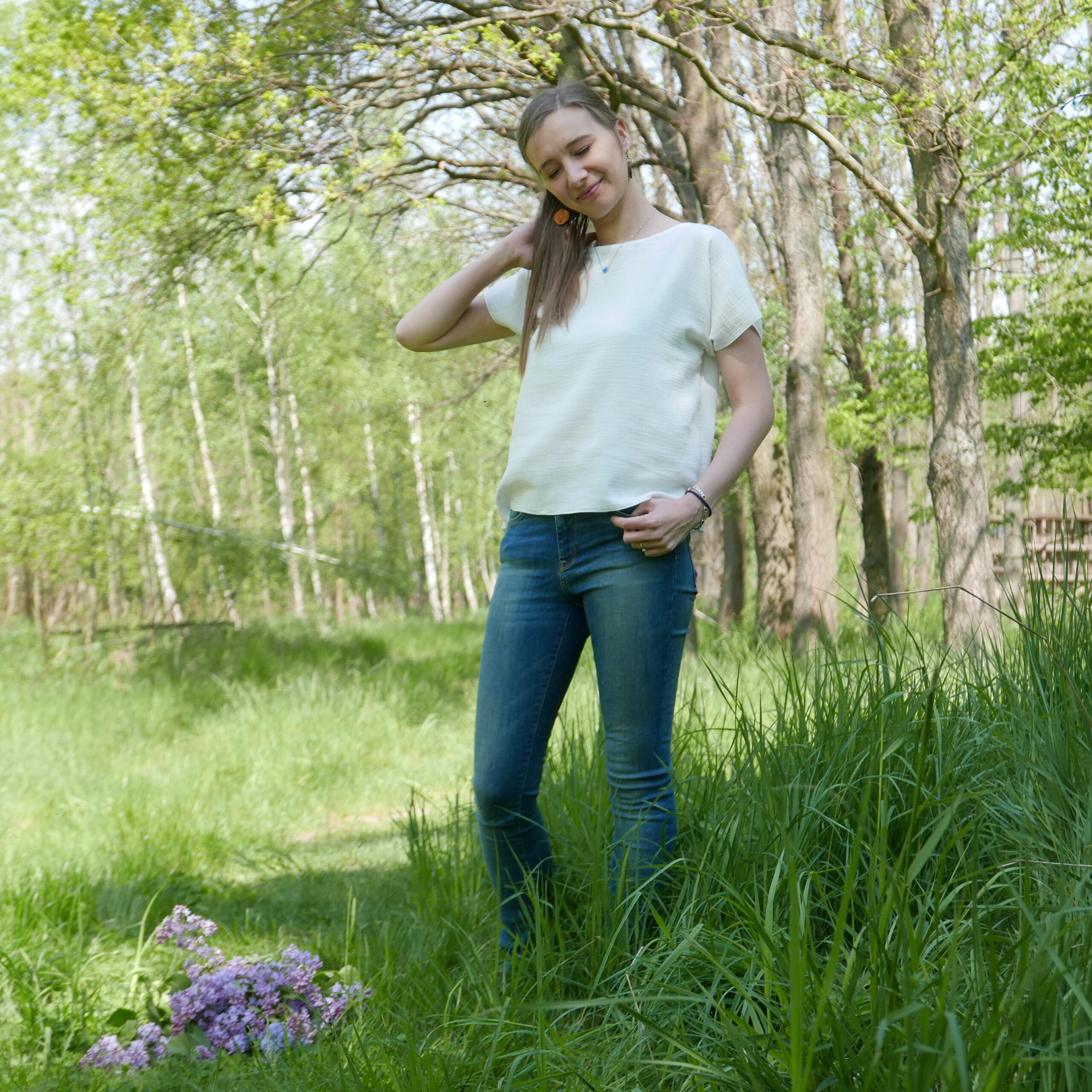 Muślinowa bluzka "Alinka"