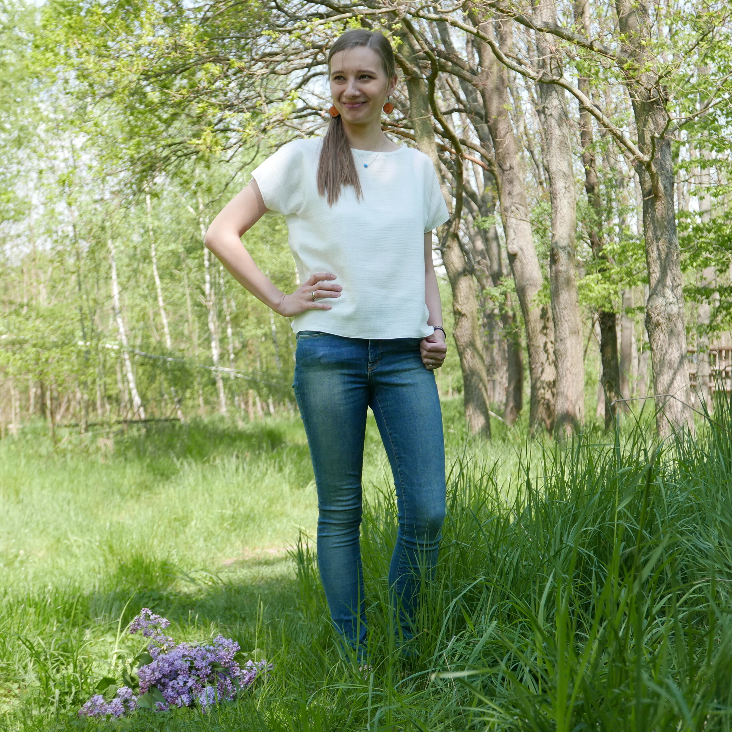 Muślinowa bluzka "Alinka"