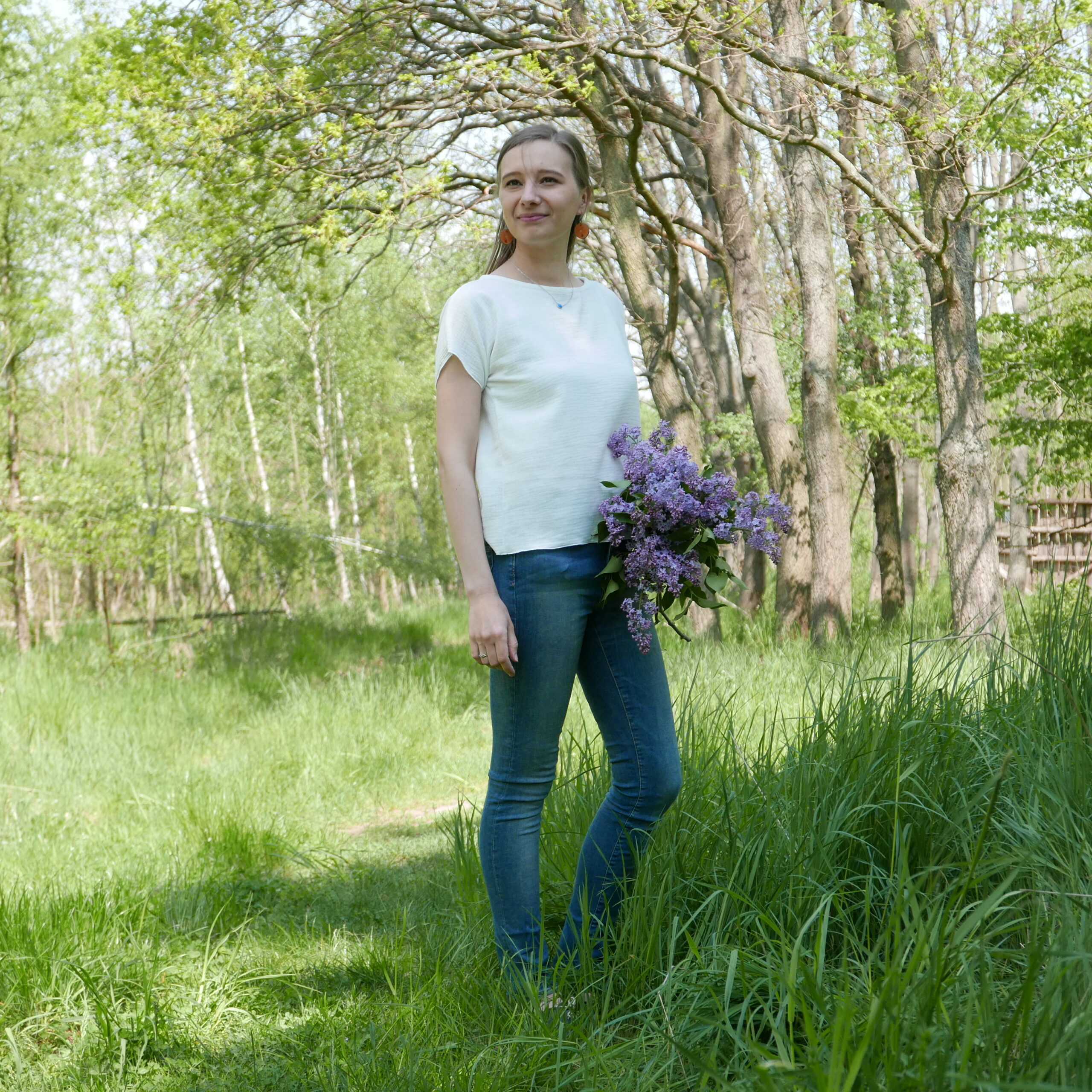 Muślinowa bluzka "Alinka"