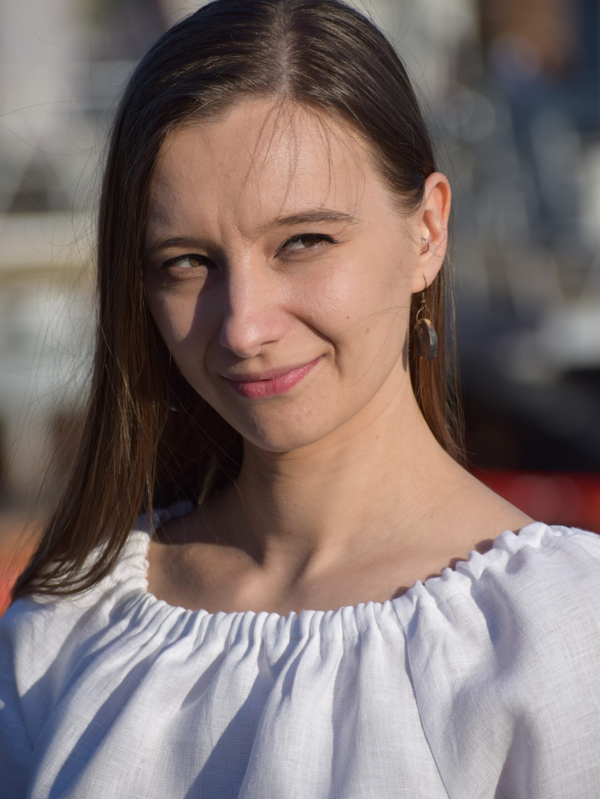 Lniana bluzka "Bożenka"