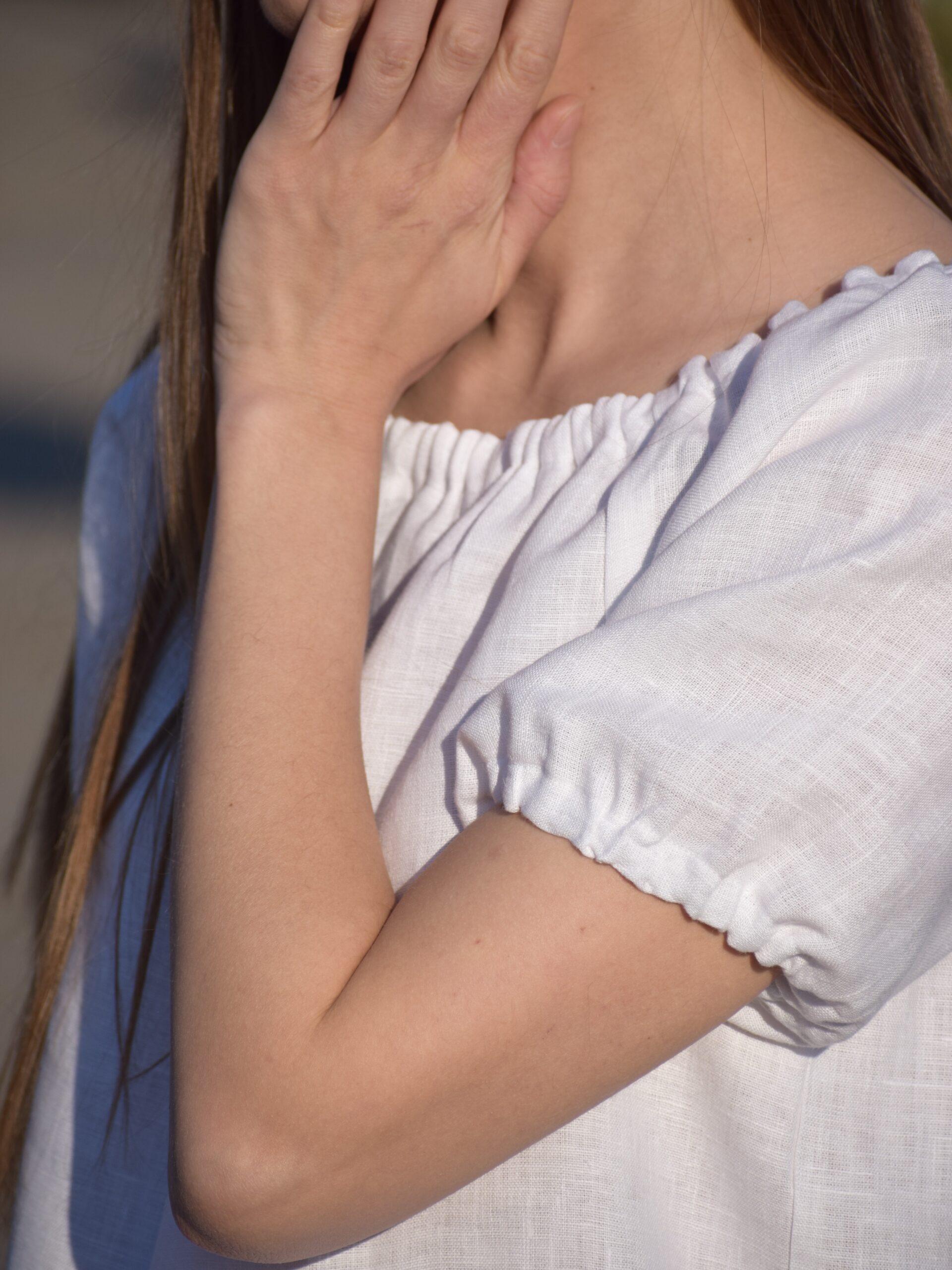 Lniana bluzka "Bożenka"