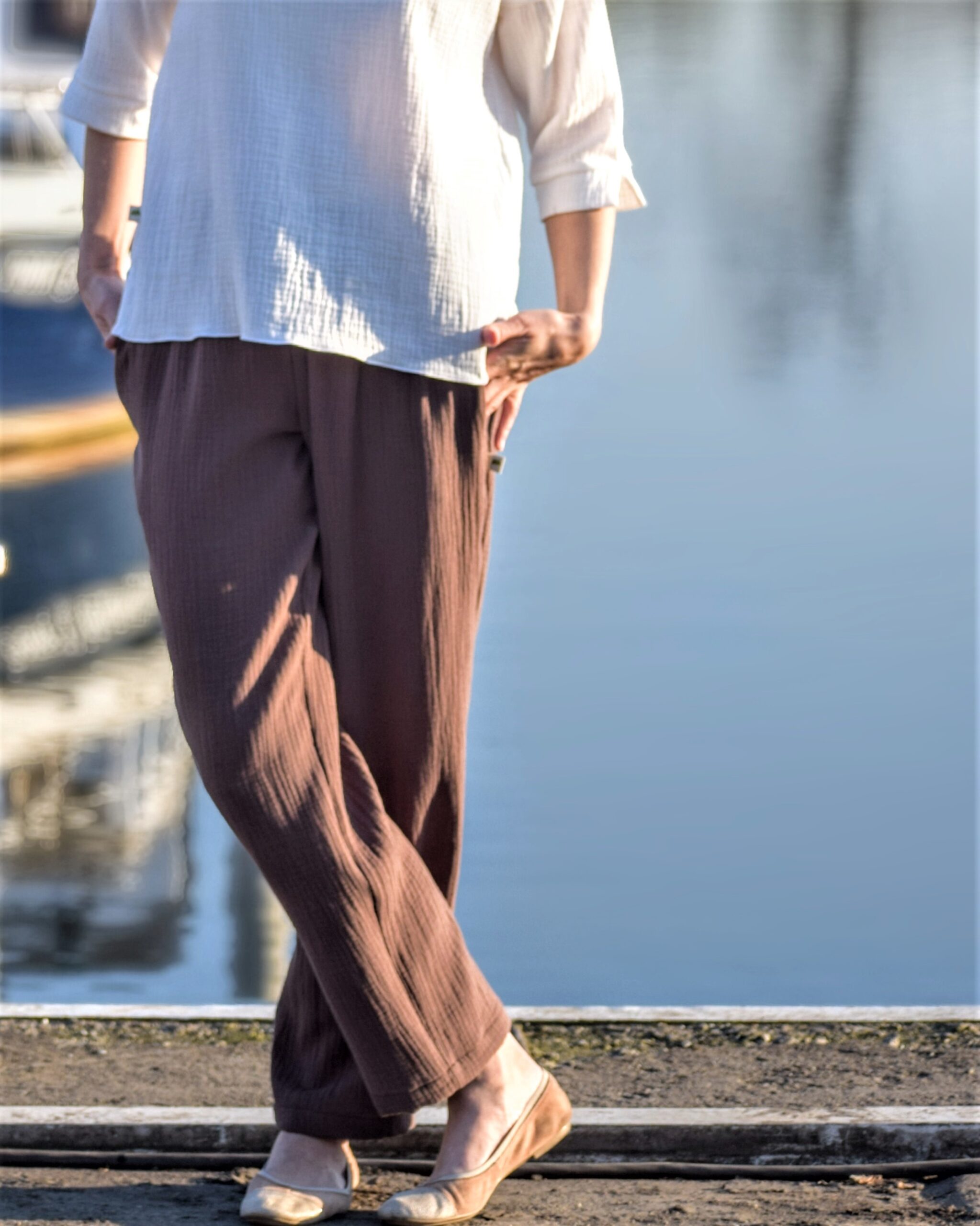 Muślinowe spodnie "Jan"