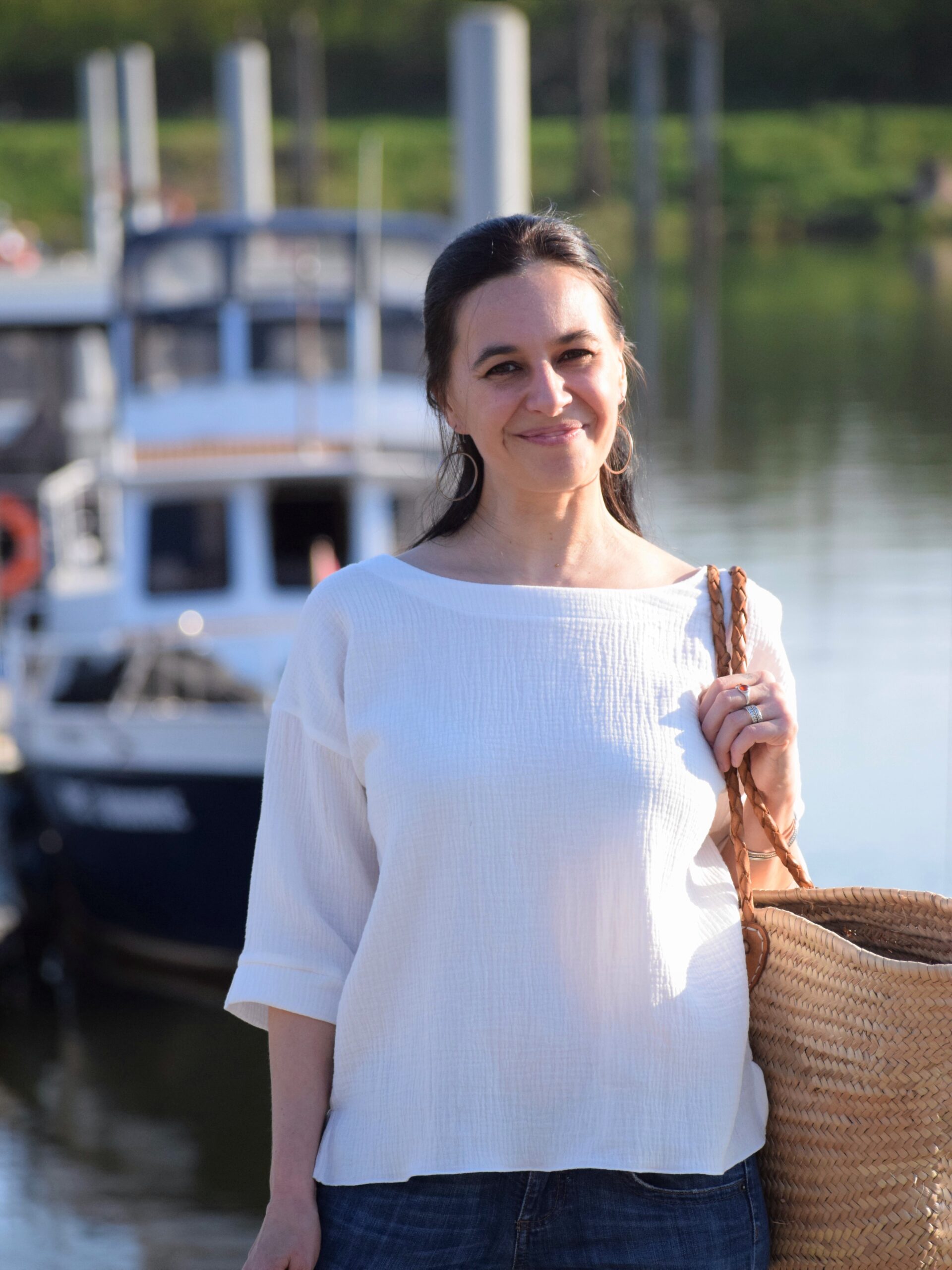 Muślinowa bluzka "Marina"