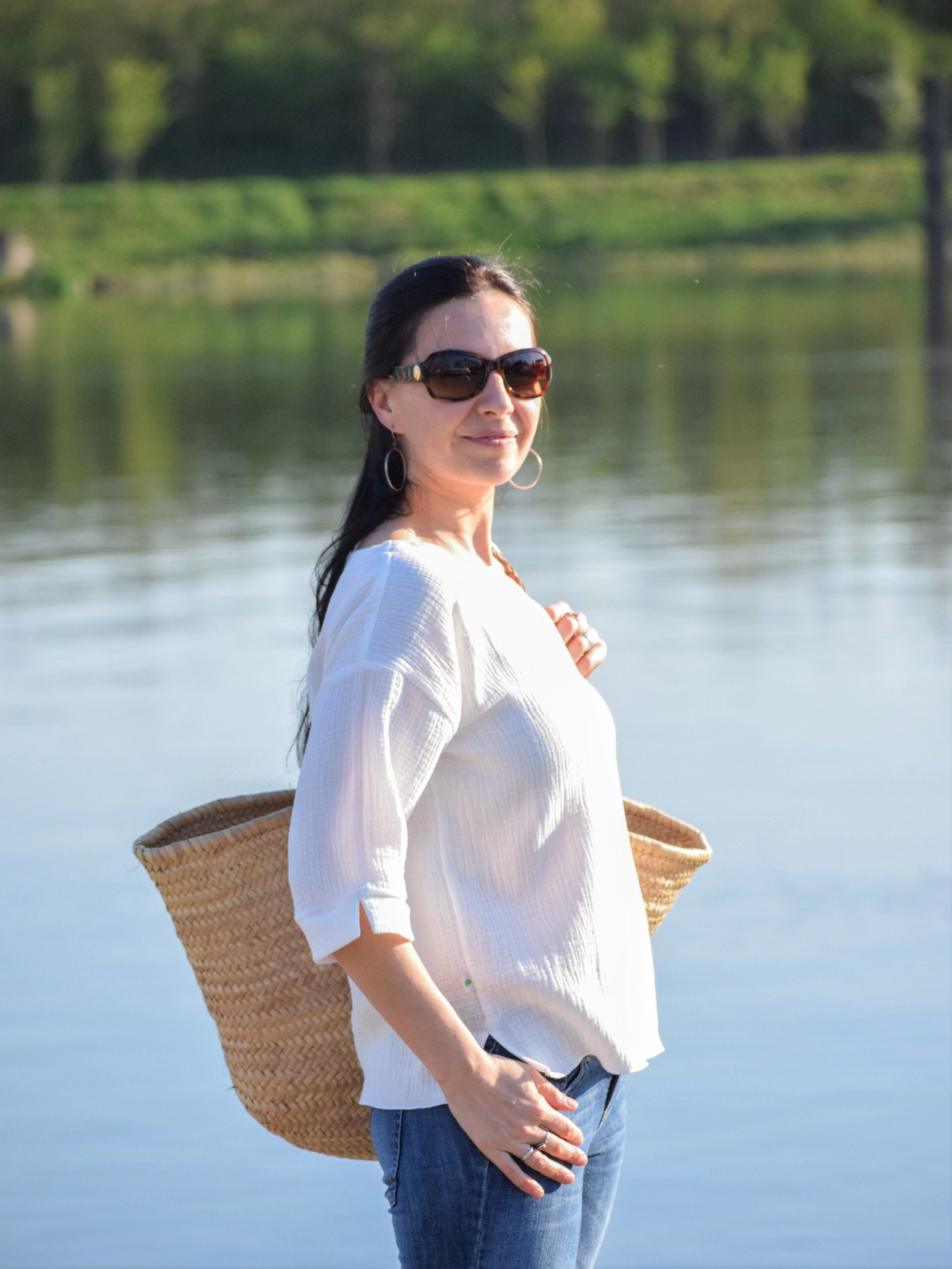 Muślinowa bluzka "Marina"