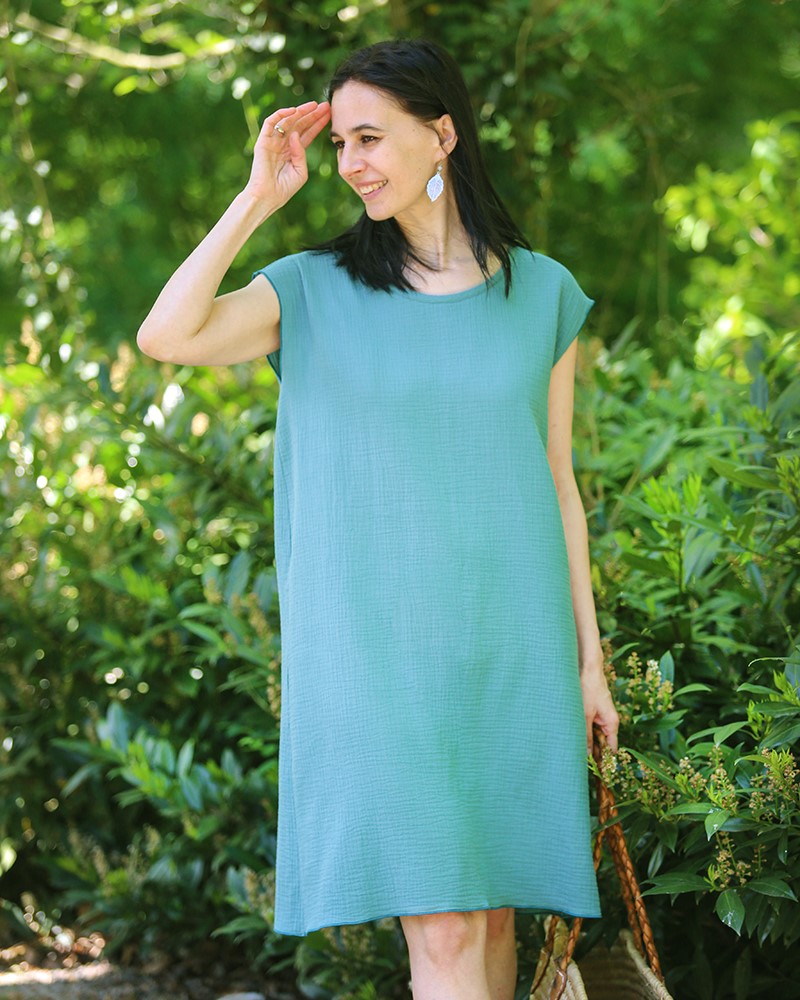 Muślinowa sukienka "Peony"