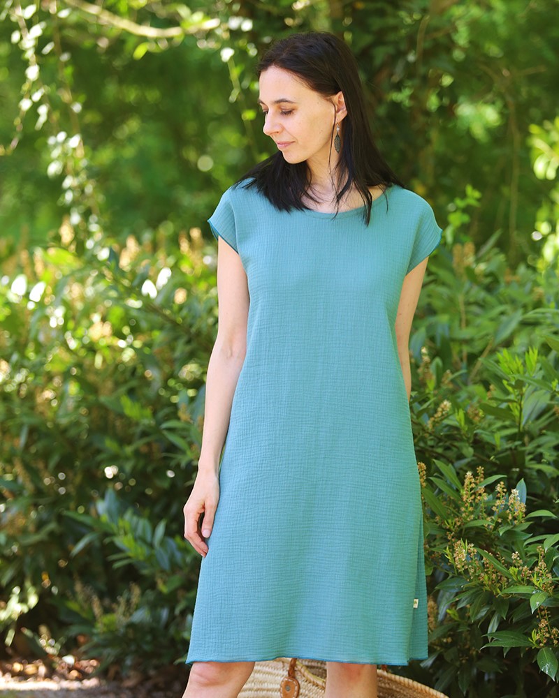 Muślinowa sukienka "Peony"